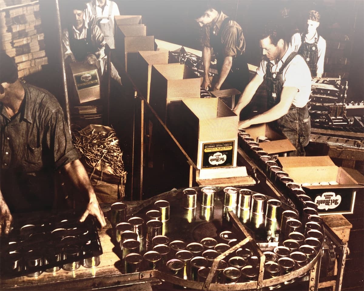 Del Monte labeling process